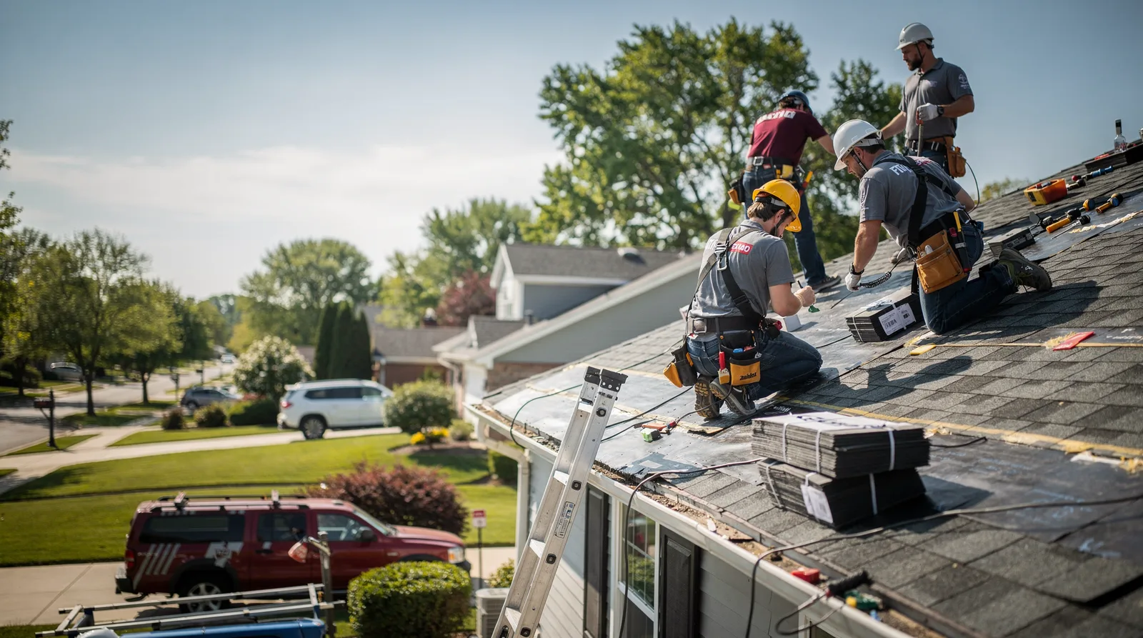 Roof Repair in New Glarus, WI around you